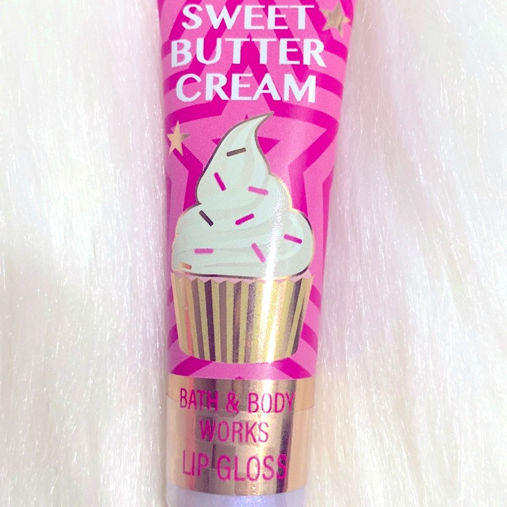 Bath and Body Works Sweet Butter Cream Lip Gloss NWT Sealed - Picture 5 of 7